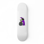 Witch brewing potion skate board