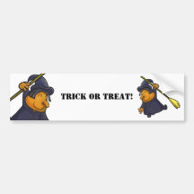 Witch Bumper Sticker