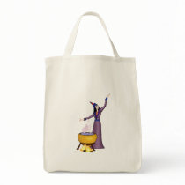 Witch & Cauldron Canvas Bags