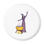 Witch & Cauldron magnets