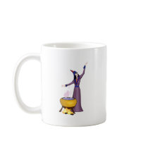 Witch & Cauldron Coffee Mug