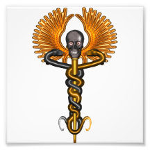 Witch Doctor Caduceus Photograph