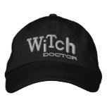 WITCH DOCTOR Style Halloween Embroidery Hat Baseball Cap