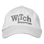 WITCH DOCTOR Style Halloween Embroidery Hat embroidered hats