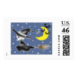 Witch Duck Postage Stamp