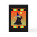 Witch Halloween Cards