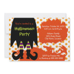 Witch Halloween Party Invitation