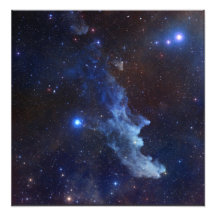 Witch Head Nebula NASA Space Photo Print