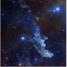 Witch Head Nebula NASA Space Photo Sculptures
