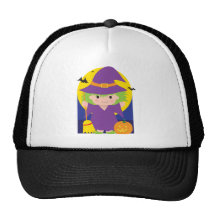 Witch Kid Trucker Hat