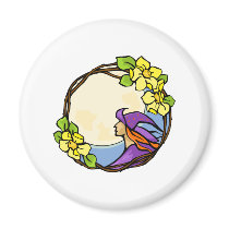 Witch Fridge Magnet
