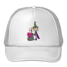 Witch Making Brew Mesh Hat