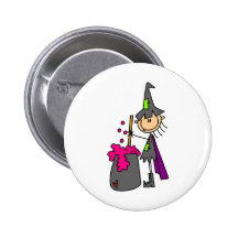 Witch Making Brew Pinback Button