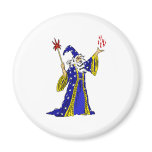 Witch Man magnets