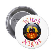 Witch Night Buttons