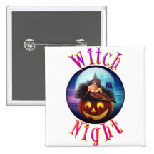 Witch Night Pins