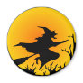 Witch On Broom Refrigerator Magnets