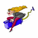 witch on vaccuum photo sculptures
