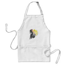 Witch & Pentacle Moon Apron