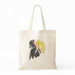 Witch & Pentacle Moon Tote Bag