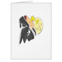 Witch & Pentacle Moon Card