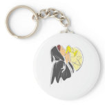 Witch & Pentacle Moon keychains