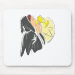 Witch & Pentacle Moon Mouse Mat