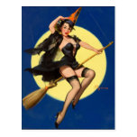 Witch Pin-Up Post Cards