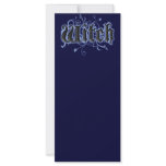 Witch rack cards