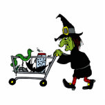 Witch shopping for supplies photo sculptures