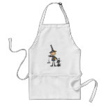 Witch with Black Cat aprons