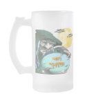 Witch with Crystal Ball mugs