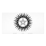 Witchcraft; Sun burst: Pentegram #2 photo cards