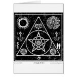 Witchcraft: The Triangle of Art Greeting Card