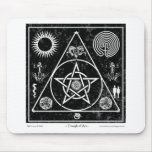 Witchcraft: The Triangle of Art Mouse Pad
