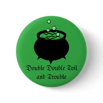 Witches Brew Pinback Buttons