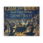 witches coven postcard