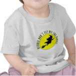 witches dont fly off the handle t-shirts