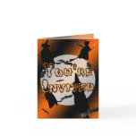 Witches Moon Trip Invitation Greeting Card