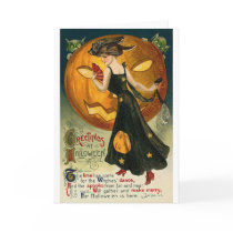 Witch's Dance Card