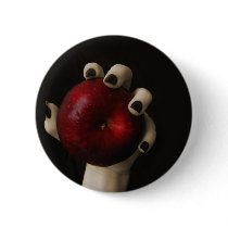 Witch's hand pinback buttons