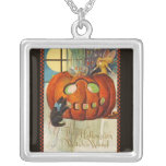 Witch's Wand Halloween Necklace