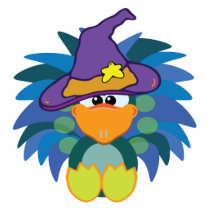 witchy goofkins peacock acrylic cut outs