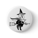 Witchy Poo Button