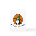 Witchy Woman Cartoon Style cards