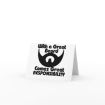 With a great beard comes great resposibility