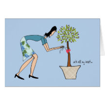 With all my heart Greeting/ Note Card