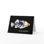 With appreciOCEAN cartoon humu fish thank you card