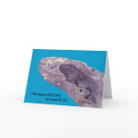 With appreciOCEAN Grey Whales Thank You Card