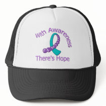 With Awareness There's Hope Domestic Violence Trucker Hat